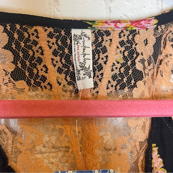 NWT FREE PEOPLE Intimately Printed Bodysuit - Picture 8 of 15